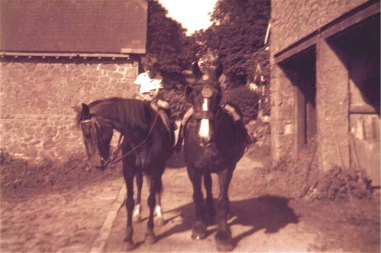 ray on horseback